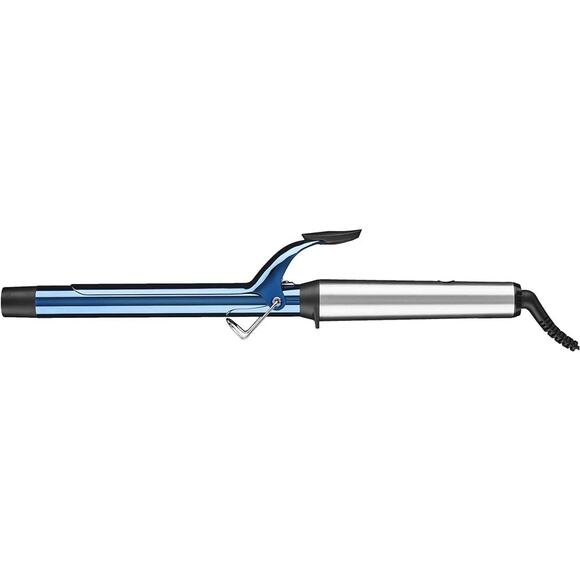 BaByliss Blue and Silver Curling Iron - Picture 1 of 12